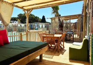 Restaurace v ubytování Camping La Clape Village