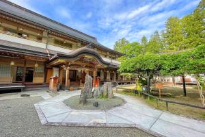 Byggingin sem ryokan-hótelið er í