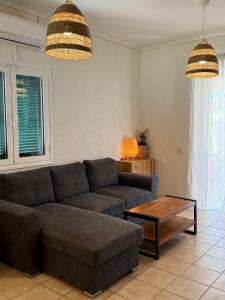 Posezení v ubytování Nefeli Beach Home