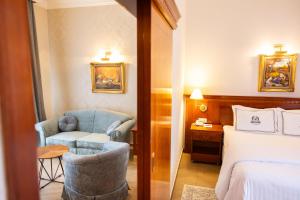 Posteľ alebo postele v izbe v ubytovaní Hotel Waldinger