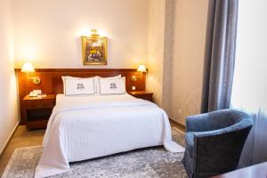 Posteľ alebo postele v izbe v ubytovaní Hotel Waldinger