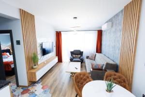 Posezení v ubytování Boulevard Hotel