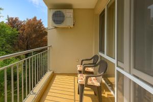 Balkón nebo terasa v ubytování Home Comfort 3 Rooms Apartment Butterfly