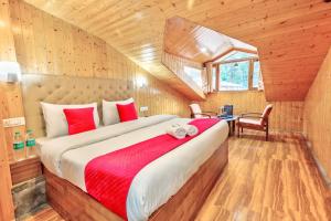 Hotel Vijayant - By The Mount Heaven客房内的一张或多张床位