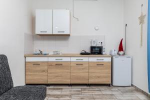 Kuchyň nebo kuchyňský kout v ubytování Mira Nest - Budapest City