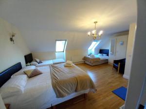 Postel nebo postele na pokoji v ubytování St Ellens Room Only