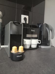 Coffee and tea making facilities at Closer "Egnatia Apartment 4"