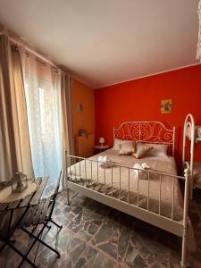 Postel nebo postele na pokoji v ubytování Al Bastione B&B