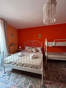 Postel nebo postele na pokoji v ubytování Al Bastione B&B