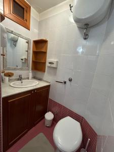 Koupelna v ubytování Al Bastione B&B