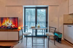 Χώρος καθιστικού στο Magi apartman Zlatibor
