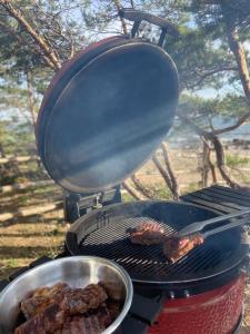 Attrezzature per barbecue disponibili per gli ospiti della villa