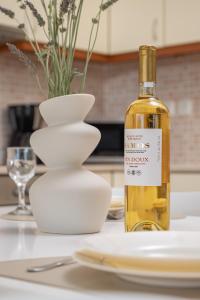 Nápoje v ubytovaní Nostos - Psili Ammos Apartments