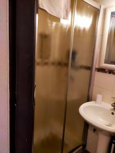 Koupelna v ubytování Al Bastione B&B