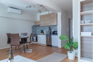 Comfort Collection Podersdorf am See的厨房或小厨房