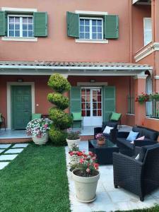 Vonkajšia záhrada v ubytovaní Armonia House Potamos Village
