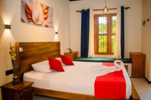 Ένα ή περισσότερα κρεβάτια σε δωμάτιο στο Singithi villa