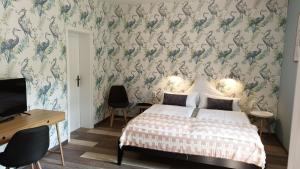 Postel nebo postele na pokoji v ubytování Hotel Bodethal