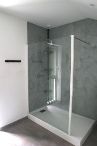 Koupelna v ubytování Villa Mirage