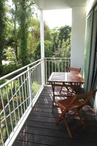 Balkón nebo terasa v ubytování Villa Mirage