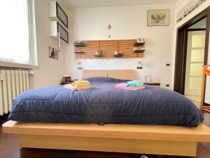 Postel nebo postele na pokoji v ubytování Bianchi BB by Affitti Brevi Rimini