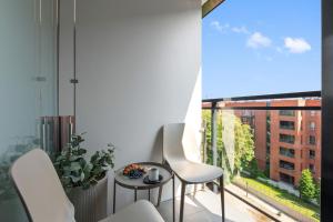 Posezení v ubytování SCALA Apartments City Center & Parking by Downtown Apartments
