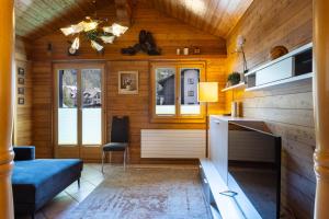 Kuchyň nebo kuchyňský kout v ubytování Apartment Chalet Diana