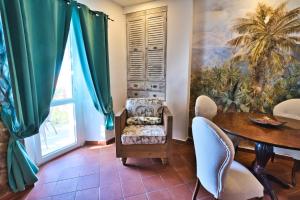 Posezení v ubytování Il Saracino boutique suites