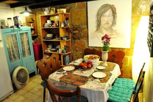 Dining area in the homestay