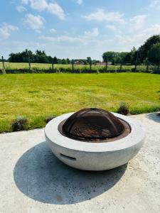 Een tuin van Refugio Wolvenberg