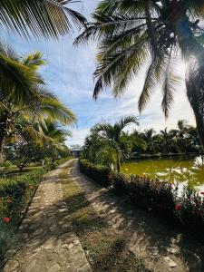 Aed väljaspool majutusasutust Hermosa Casa Finca con Piscina Natural +12 fotot