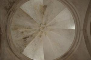 a close up of a circle in a building at Domus Lina in Ravello