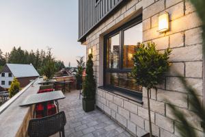 Balcone o terrazza di Hotel Rezident