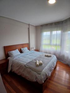 Postel nebo postele na pokoji v ubytování Merinna- Chalet piscina padel