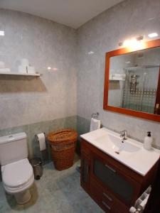 Koupelna v ubytování Merinna- Chalet piscina padel