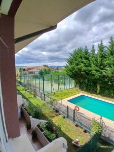 Bazén v ubytování Merinna- Chalet piscina padel nebo v jeho okolí