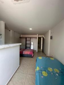 Kuchyň nebo kuchyňský kout v ubytování Casona La Española