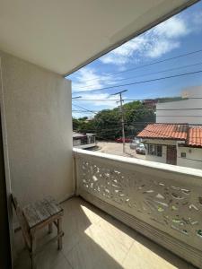 Balkón nebo terasa v ubytování Casona La Española