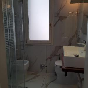 Koupelna v ubytování Casa Vittoria