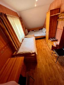 Postel nebo postele na pokoji v ubytování Lindaga
