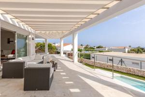 Balkón nebo terasa v ubytování Ca Nostra Menorca