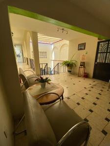 Posezení v ubytování Hotel Doña Chela En Calvillo