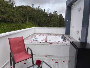 Fotografie z fotogalerie ubytování Mirador samsara Penthouse con Jacuzzi al aire libre,piso completo v destinaci La Calera