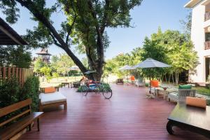 Κήπος έξω από το Siripanna Villa Resort & Spa Chiang Mai -SHA Extra Plus