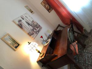 Posezení v ubytování B&B Rosa