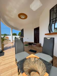 Χώρος καθιστικού στο Diamond Sands Villa