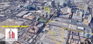 a map of the proposed renovations to the rock toronto cluster at MGM Signature-15-802 1Br 2Ba F1 Pits View Balcony in Las Vegas