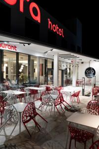 Posezení v ubytování Ora Hotel