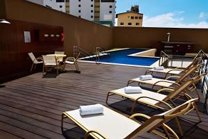 Bazén v ubytování Natal, PontaNegra - Mar e Descanso nebo v jeho okolí