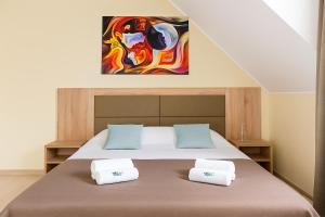 Postel nebo postele na pokoji v ubytování HoliApart Willa Stenga - Kącik zabaw dla dzieci, przyjazny czworonogom